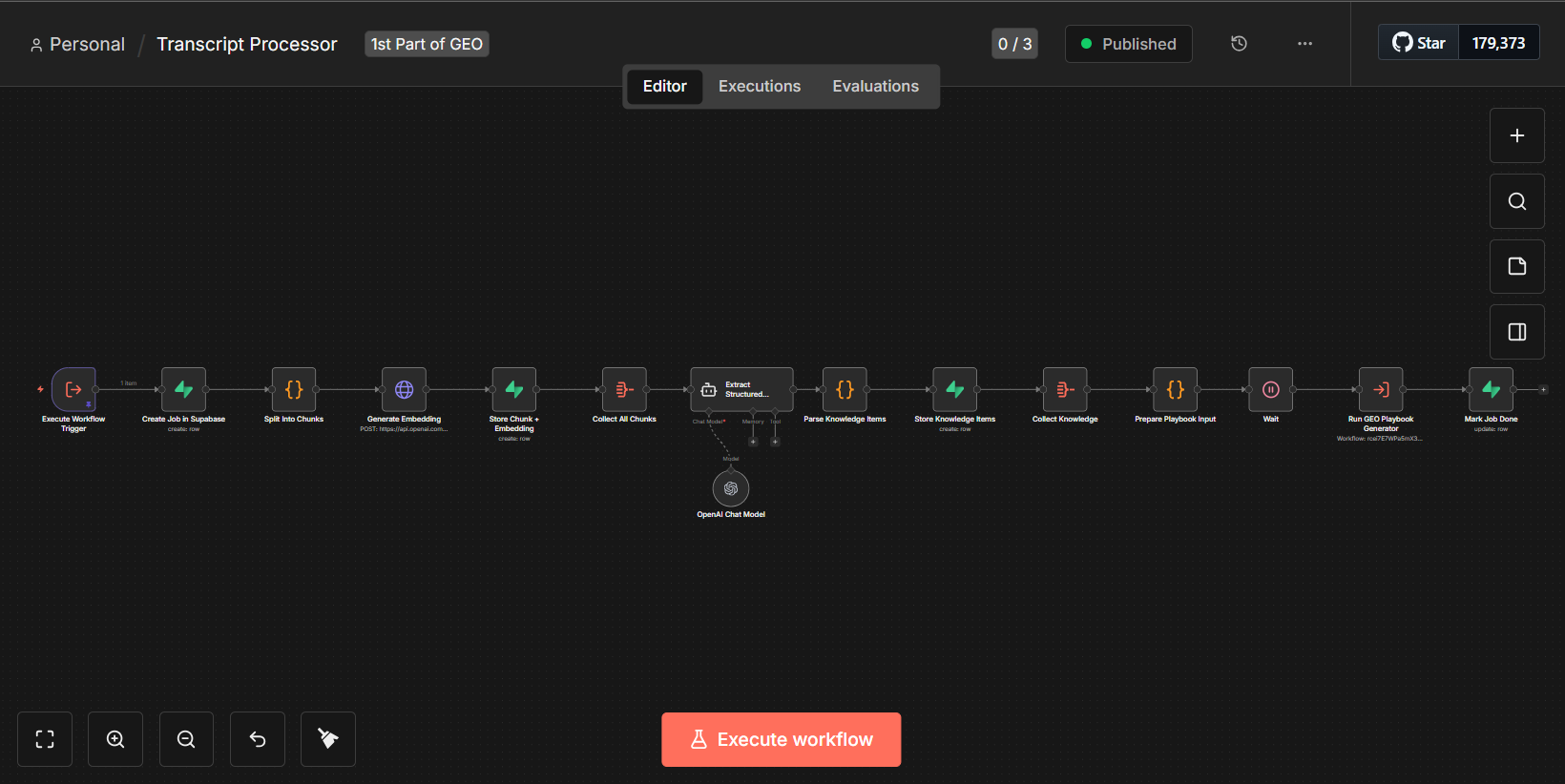 Transcript Processor
